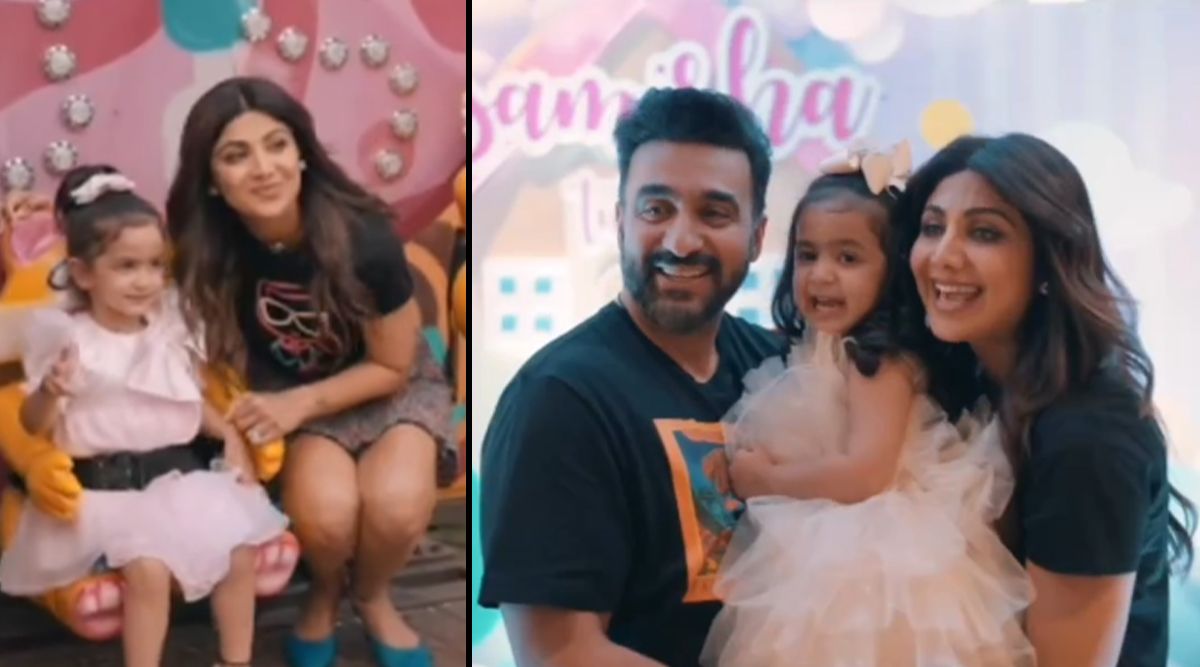 Shilpa Shetty POSTS video from daughter Samisha’s 3rd Peppa Pig-themed birthday party; Check out!