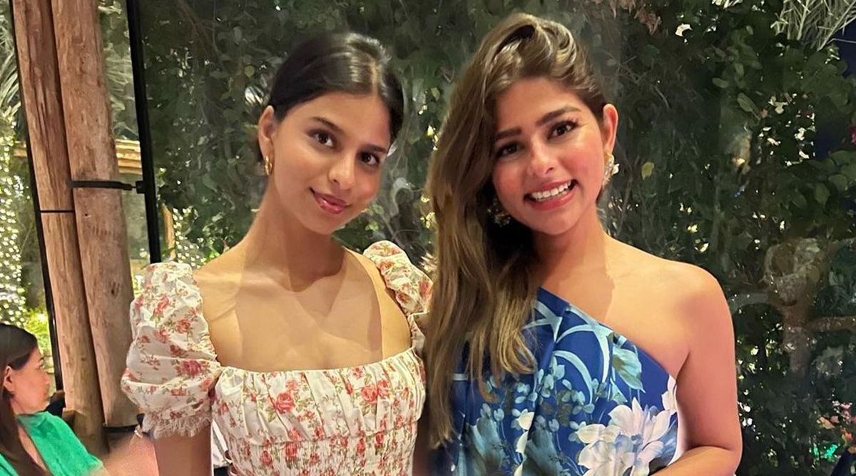 While on vacation with Gauri Khan and Shanaya Kapoor in Dubai, Suhana Khan poses with her doppelganger