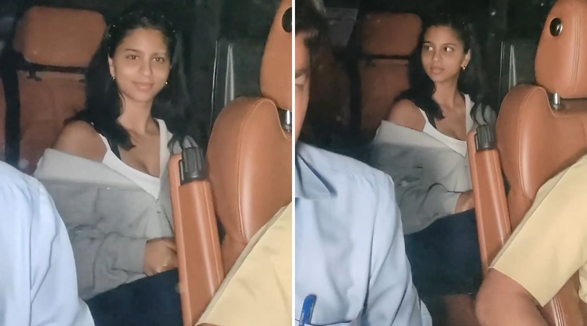 ‘Shah Rukh Khan’s daughter Suhana Khan is most humble,’ a fan says in a recent paparazzi video of her!