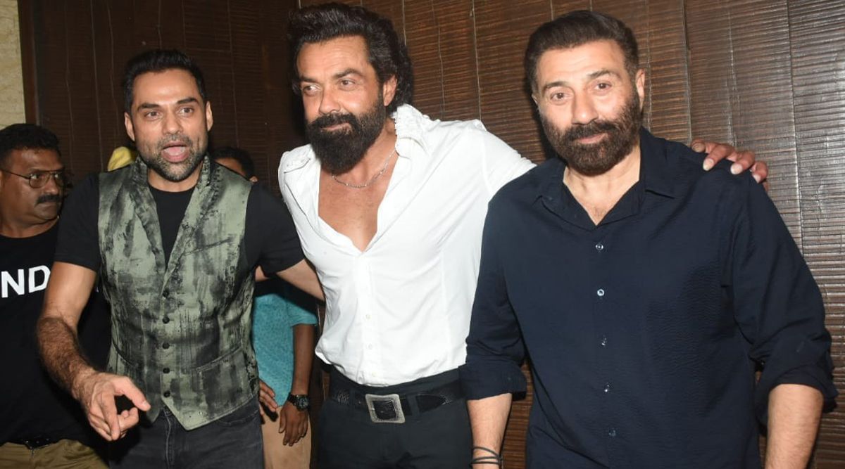 Karan Deol Pre Wedding Bash: Sunny, Bobby And Abhay Deol STEAL THE SHOW At The Ceremony With Their Rare TRIO Appearance! 