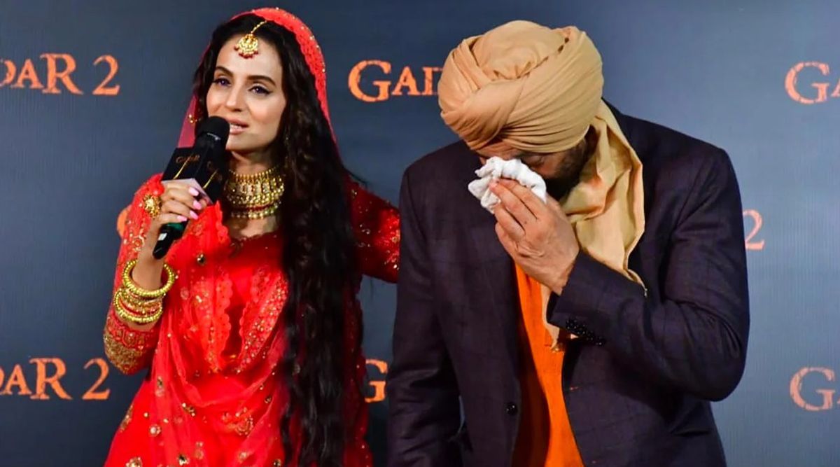 Gadar 2: Aww...Sunny Deol's BREAKS DOWN During Film's Trailer Launch! (View Pics)