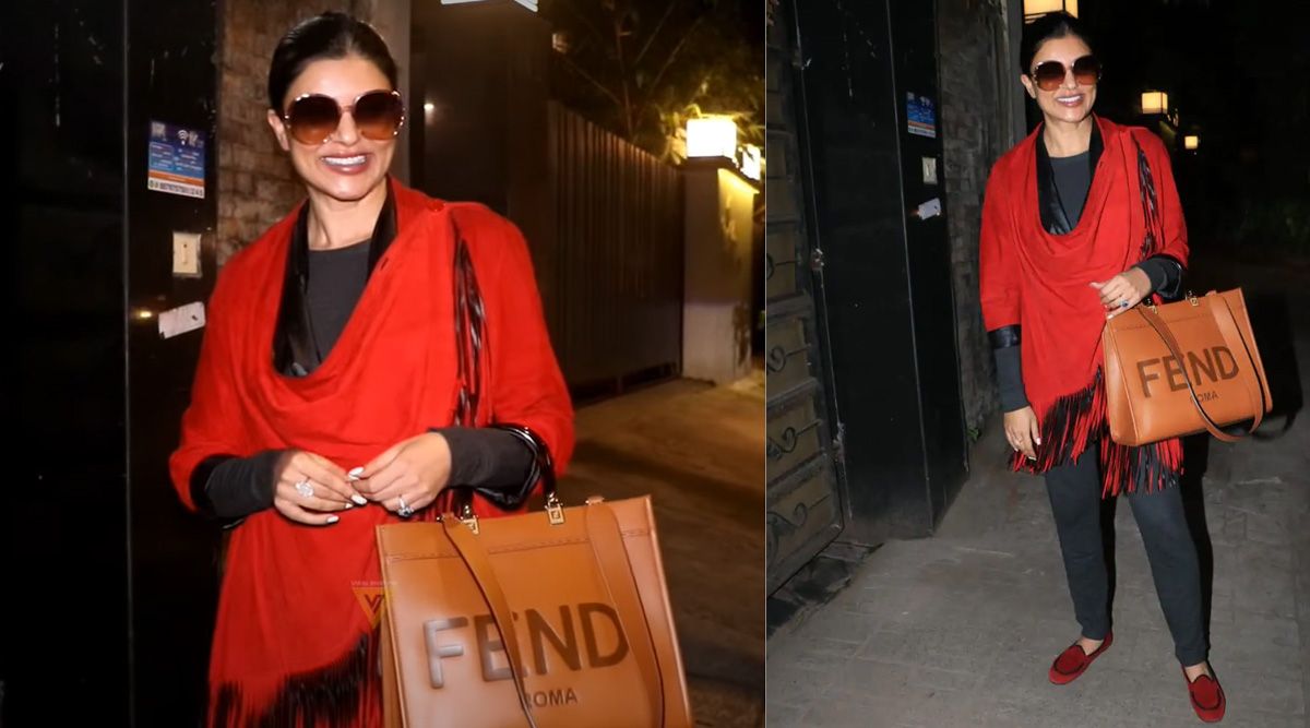 The price of Sushmita Sen's brown tote bag will blow your mind