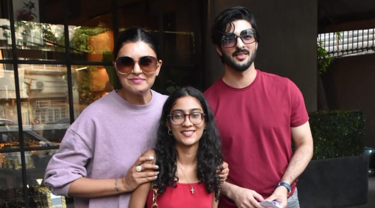 Sushmita Sen Papped with ex Rohman Shawl and daughter Renee