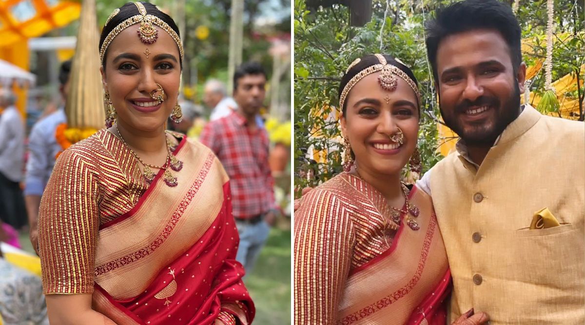 Swara Bhasker Looks Stunning As She Channels Her Inner Telugu Bride For A Carnatic Musical Evening For Her Wedding Festivities; (SEE PICS)