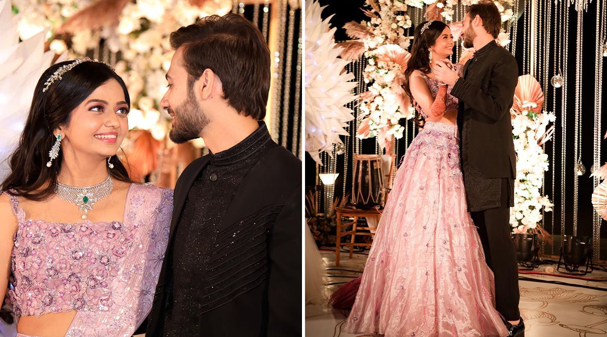 Cheeni Kum Actress Swini Khara And Urvish Desai's LATEST PHOTOSHOOT From Their Grand Engagement Ceremony Gives Us A Glimpse Of Their DREAMY WEDDING! (View Pics)