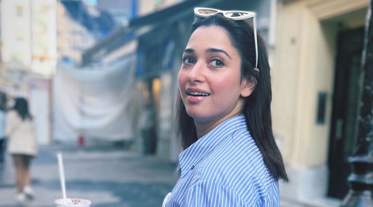 Tamannaah Bhatia slays her breezy look as she roams in the streets of France