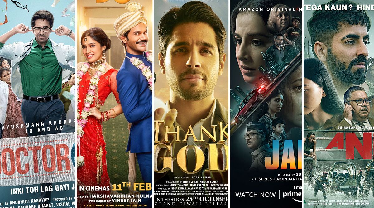 Here is a list of 5 films that have dealt with topics that are rarely seen in Hindi cinema, ranging from ‘Doctor G’ to ‘Badhaai Do’