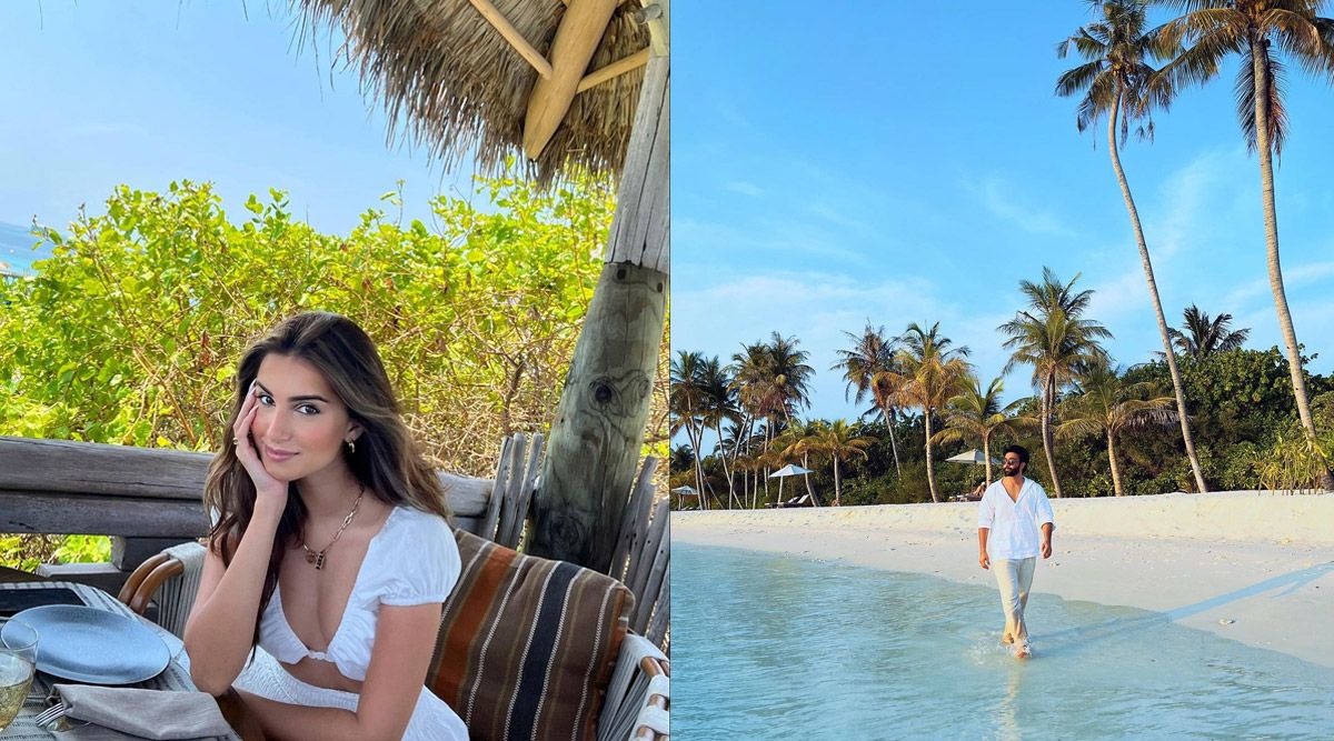 Tara Sutaria and Aadar Jain relish a tropical holiday in the Maldives, share beautiful photos from their trip