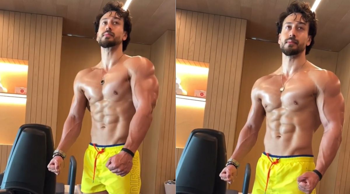 Tiger Shroff sends Monday motivation with a shirtless fitness video