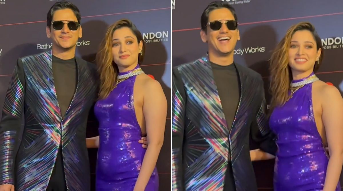 Tamannah Bhatia And Vijay Varma Gets TEASED By Paps As The Couple Pose Together At A Fashion Event (Watch Video)