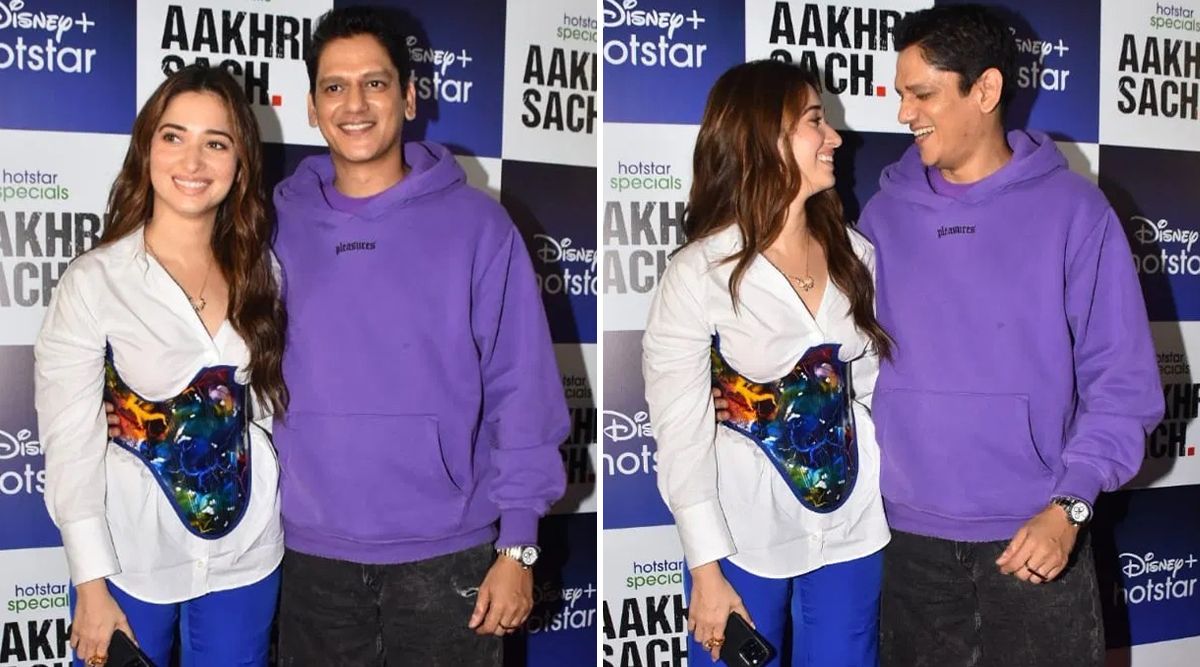 Aww...Tamannah Bhatia And Vijay Verma Get TEASED By Paparazzi; Shout ‘Nazar Na Lage’! (Watch Video)