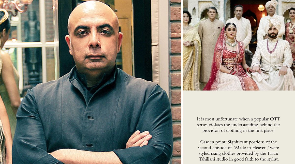 Made In Heaven 2: Designer Tarun Tahiliani SLAMS Makers For Use Of His Clothing Line Without Giving Credits; Says 'Unfortunately A FICTITIOUS Designer...! (View Pics)