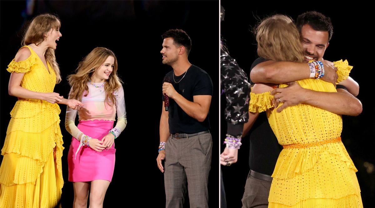 Awe! Taylor Swift And Her Ex-Taylor Lautner HUGS Onstage Leaves All STUNNED; Says 'I'm Honoured To Know You'