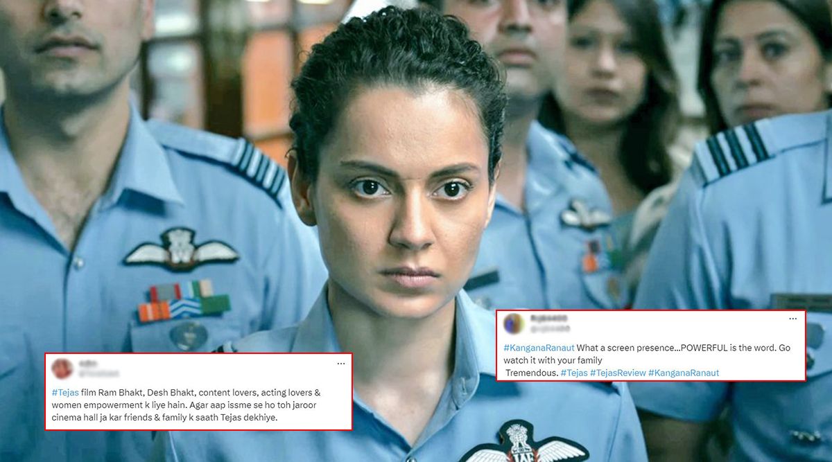 Tejas Twitter Review: Kangana Ranaut's Latest Aerial Action Film Gets Mixed Reviews From The Netizens! (View Tweets)