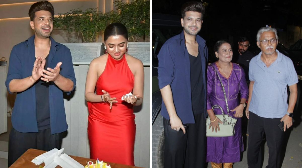 Happy Birthday Tejasswi Prakash: Karan Kundrra And Tejasswi’s Parents Arrive Together For The BASH (Watch Video) 