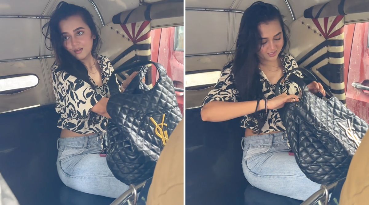 OMG! Tejasswi Prakash Carries An EXPENSIVE Bag Worth For ‘THIS’ WHOPPING Price In An Autorickshaw (Watch Video)