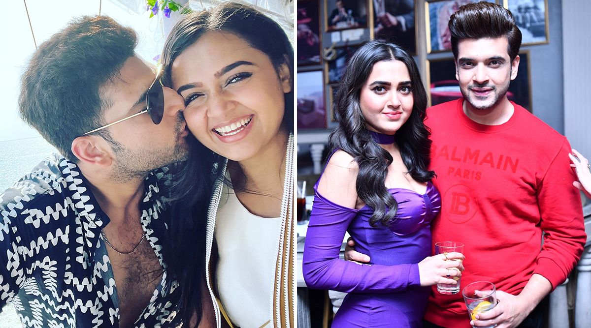 Evil Eyes Of #TejRan: Tejasswi Prakash And Karan Kundrra’s Best Of ROMANTIC MOMENTS Which Are Pure 'COUPLE GOALS'! (Watch Videos)
