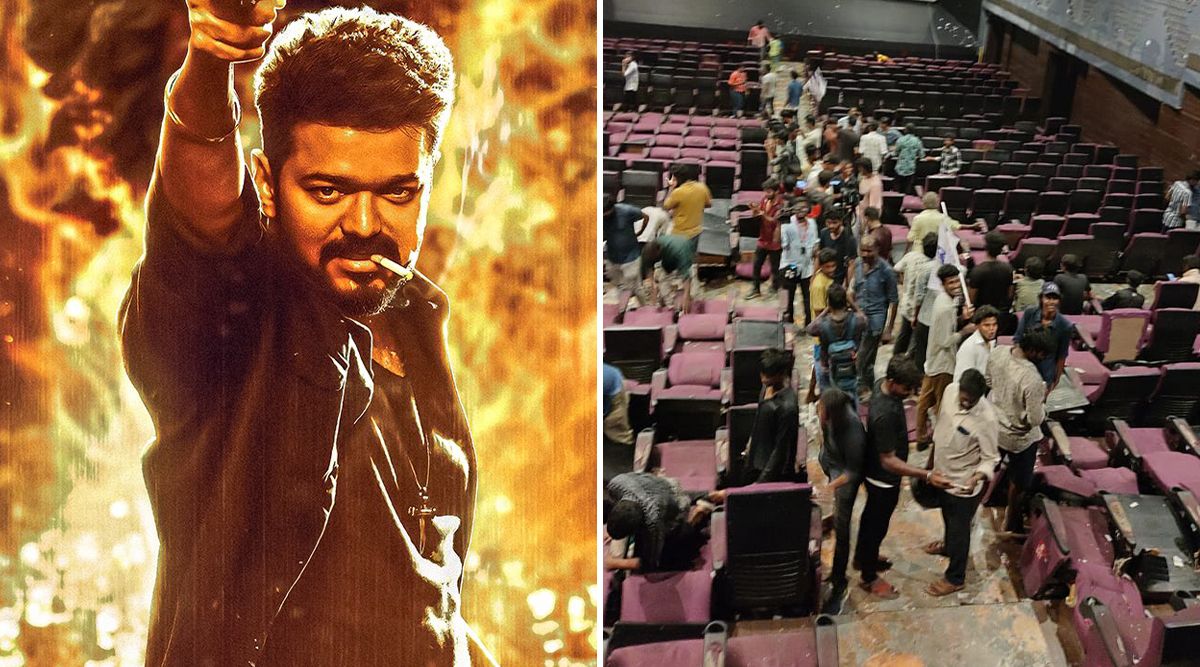 Leo: OH NO! Fans Of Thalapathy Vijay DESTROY Rohini Theatre Amidst The Film’s Trailer Screening! (Watch Video)
