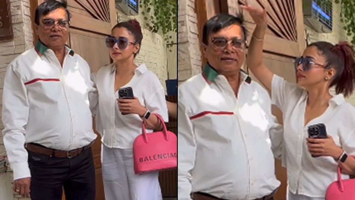 Tina Datta Gets BRUTALLY TROLLED By Netizens As She Styles Her Father's Hair! (Watch Video)