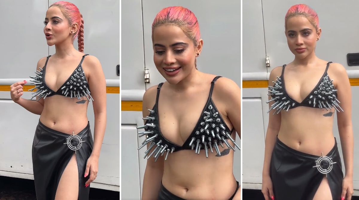 Uorfi Javed's Bralette With SCREWS Attached Is Sure To Leave You STUMPED As She Calls It A 'Screw You Outfit!' (Watch Video)