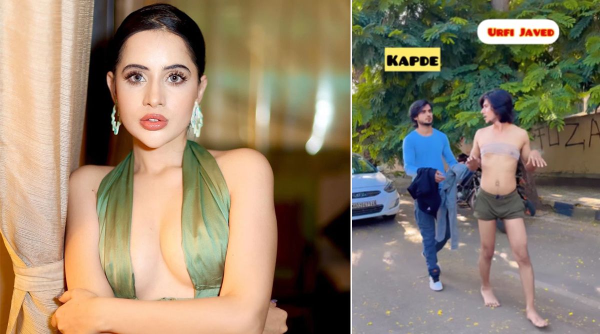 HILARIOUS! Uorfi Javed's Meme Of Her Running Away From 'Kapde' Is The Funniest Thing On The Internet Today! (Watch Video)