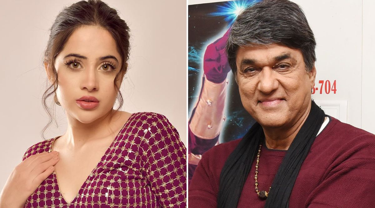 Urfi Javed lashes out at Shaktiman actor Mukesh Khanna for derogatory comments against women