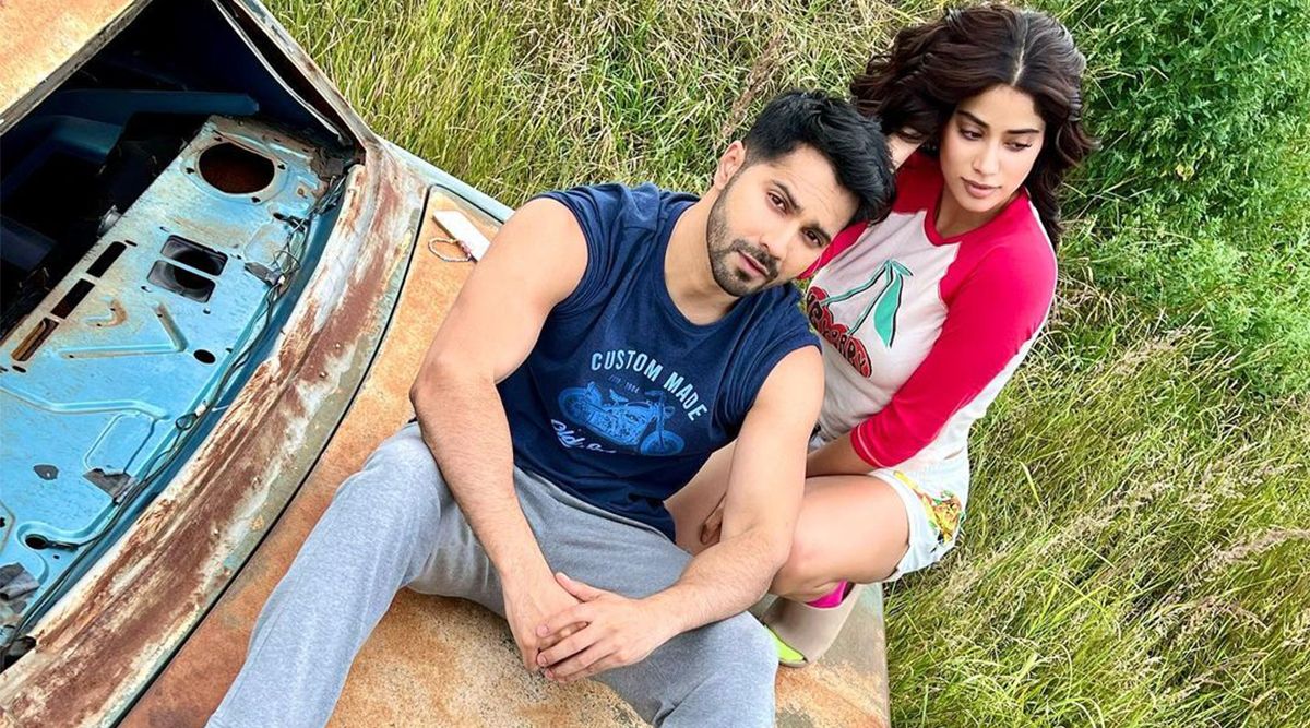 Varun Dhawan playfully annoys Janhvi Kapoor for 'time pass' on the sets of Bawaal