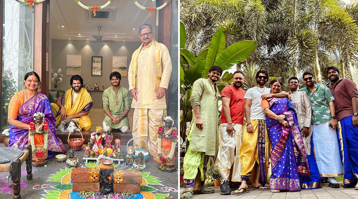 Vijay Deverakonda gives us a SNEAK PEAK into his Makar Sankranti celebrations, performs pooja with family