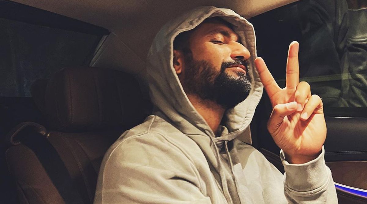 Vicky Kaushal posts a cute photo as he finishes up his part for his next; Ammy Virk comments