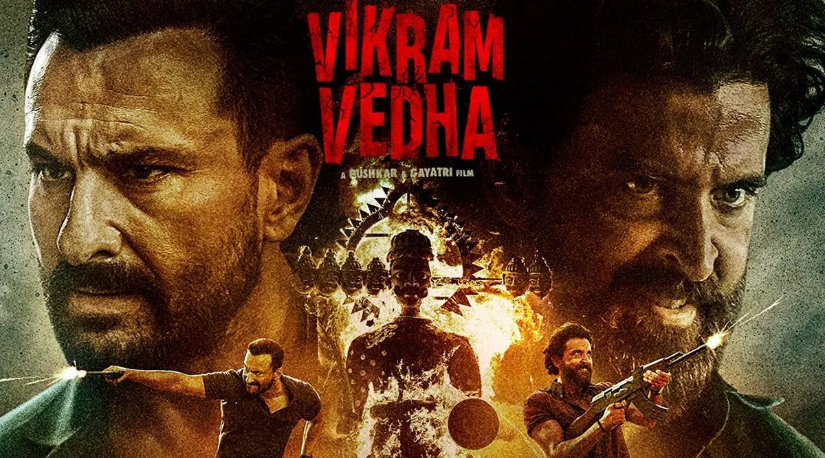 Hrithik Roshan-Saif Ali Khan starrer Vikram Vedha has a good weekend run at theatres; Check out the box-office collections