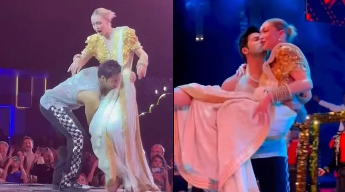 NMACC Day 2: WEIRD! Netizens BASHED Varun Dhawan For Lifting Gigi  Hadid And Pecking A Kiss During The Performance, 'He Should Be Jailed…….'