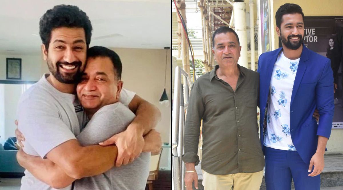 Bollywood star Vicky Kaushal's birthday wishes for his father, Sham Kaushal. See more here!