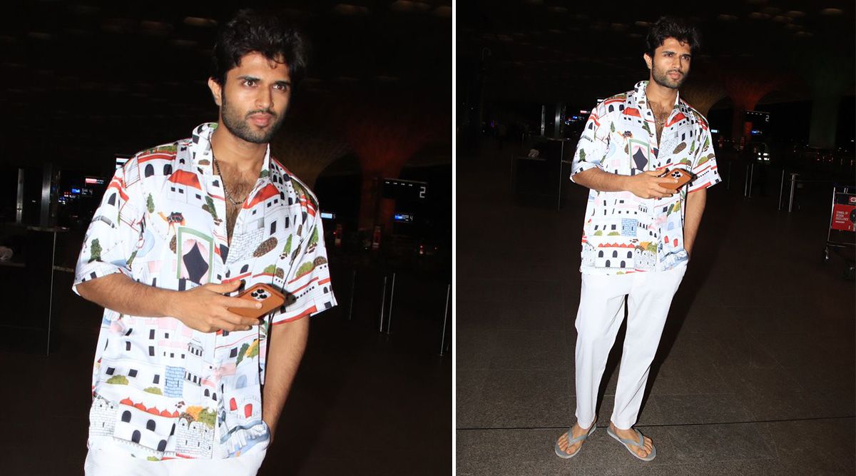 Vijay Deverakonda travels in style; check out his latest airport look