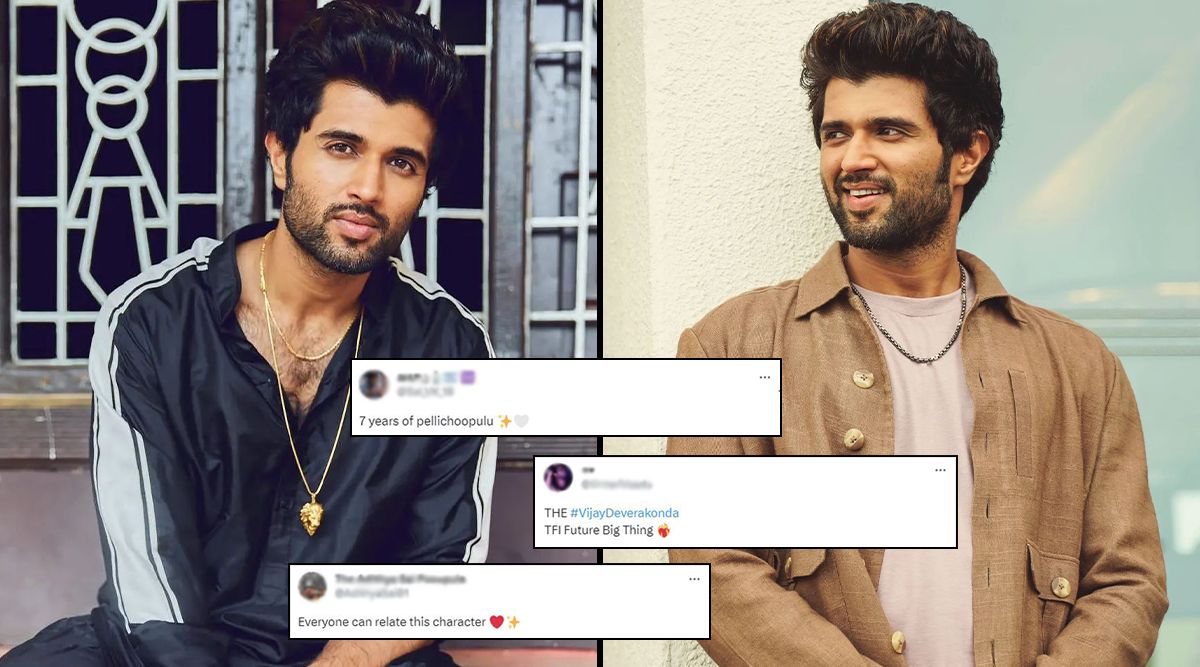 Vijay Devarakonda Completes 7 Years: Fans Remember Highlights Of His First Movie ‘Pelli Choopulu’! (View Tweets)