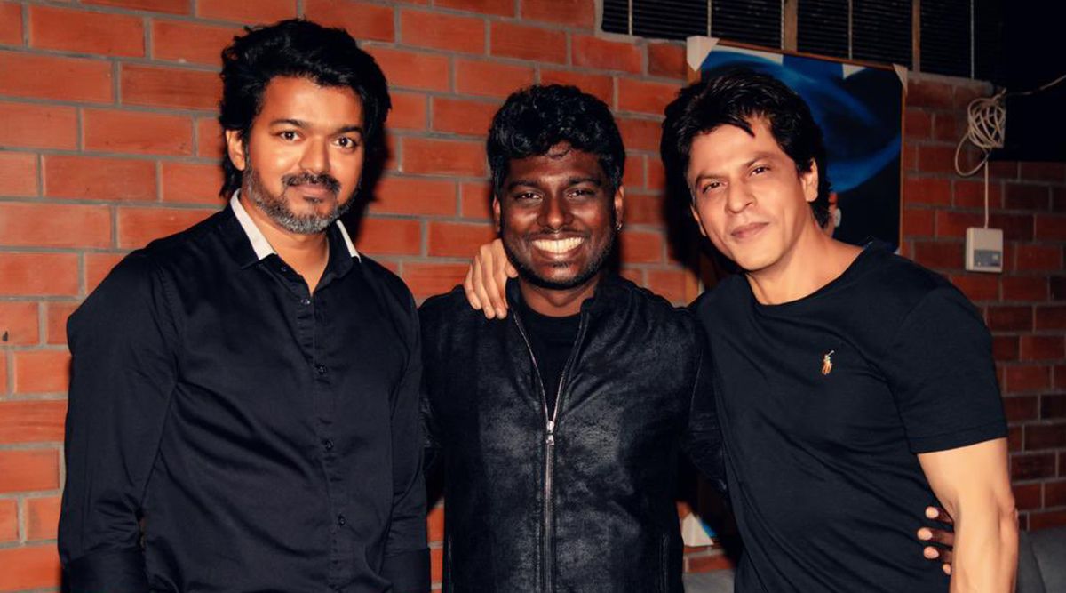 Thalapathy Vijay to play a cameo in Shah Rukh Khan’s Jawan? Director Atlee’s latest picture with the stars leaves fans confused & excited