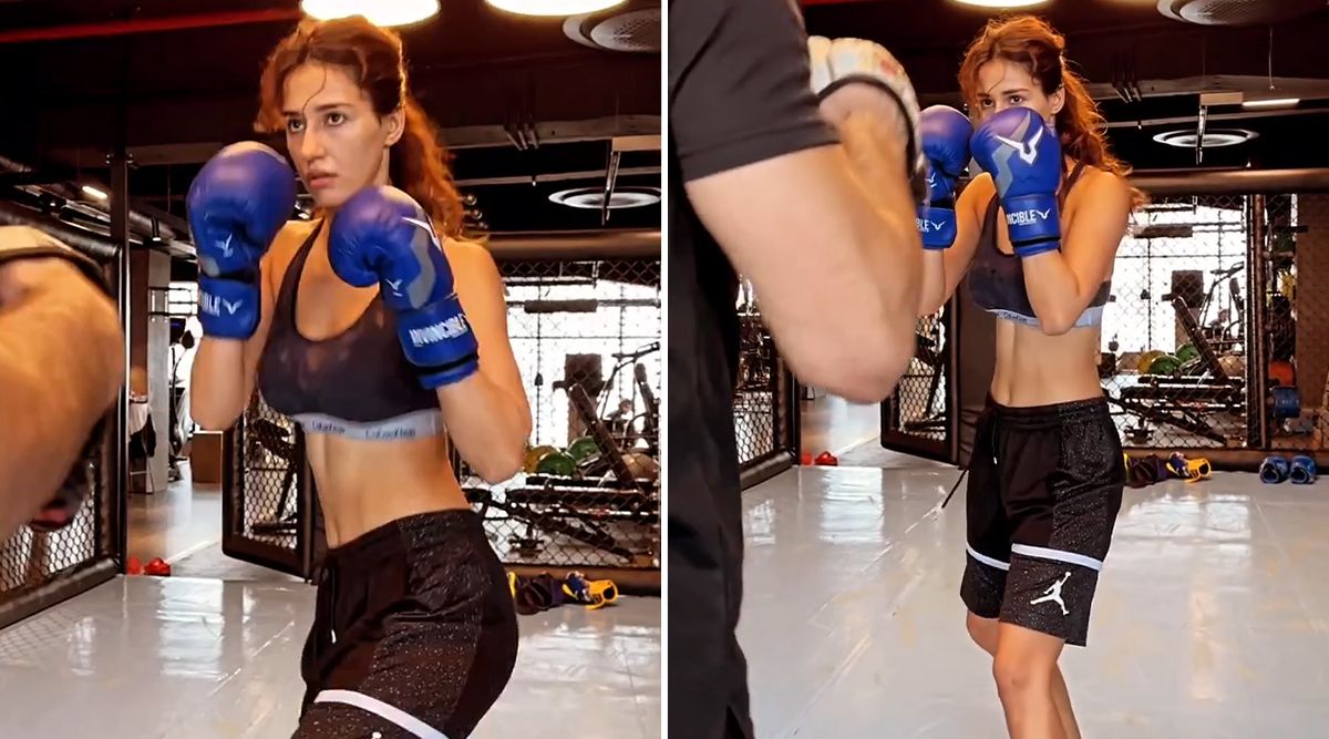 With her kickboxing routine, Disha Patani sets fitness goals; Watch