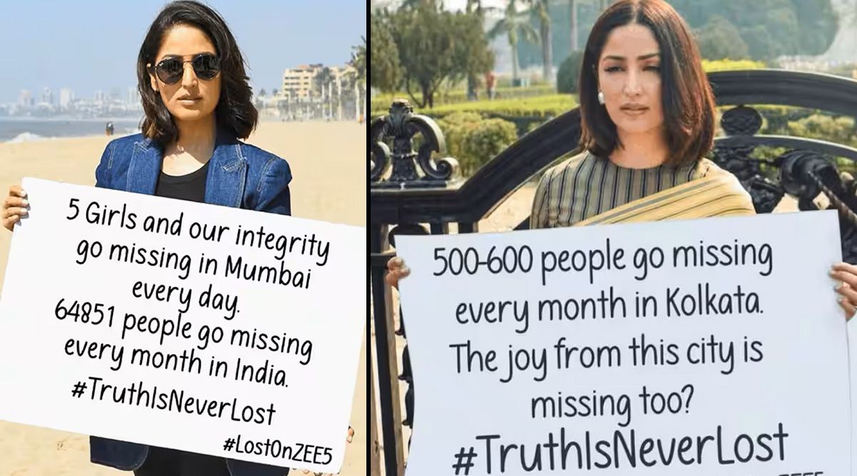 Yami Gautam bears a movement to elevate awareness of missing people cases in the country; LOST isn't just a film for Yami Gautam!