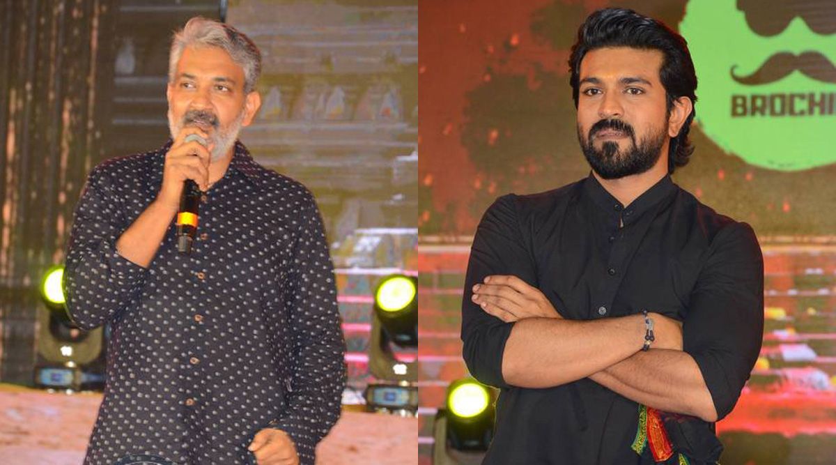 Ram Charan gets praise from SS Rajamouli at Acharya event