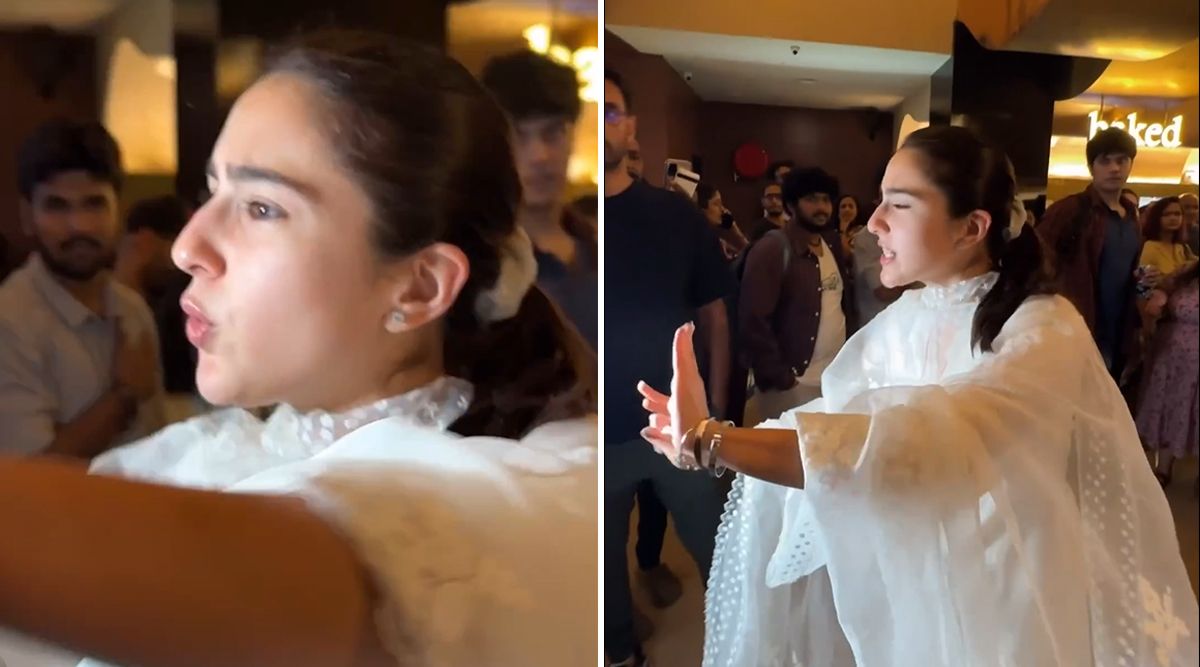 Oh No! Sara Ali Khan Gets IRRITATED As Paparazzi's Relentless Clicking DISTURBS Theatre Visit (Watch Video)