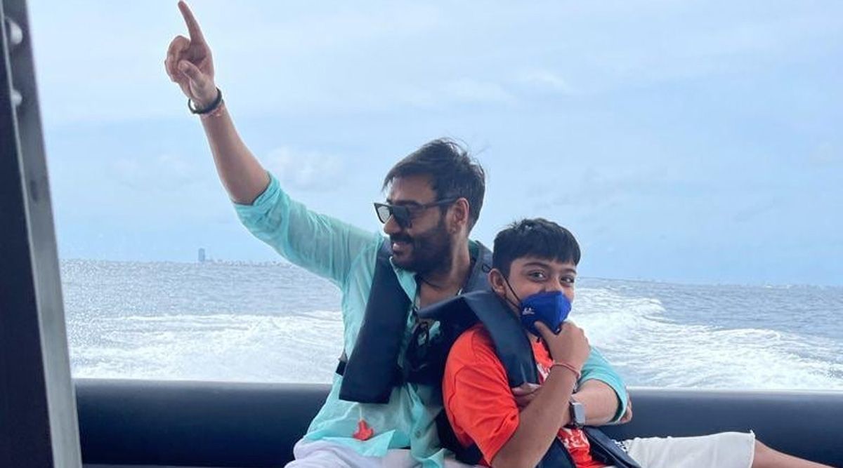 Ajay Devgn’s ‘Lil one’ reminds everyone to ‘stay hydrated’; the Actor shares an adorable video