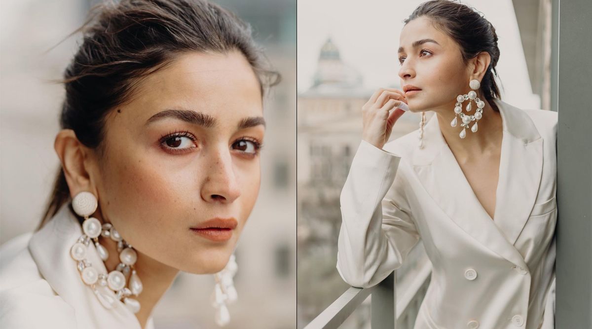 Alia Bhatt rocks her boss babe look in a white blazer for the screening of Gangubai in Berlin