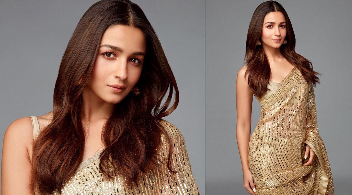 The cost of Alia Bhatt’s sequined saree from Sawan Gandhi will blow your mind!