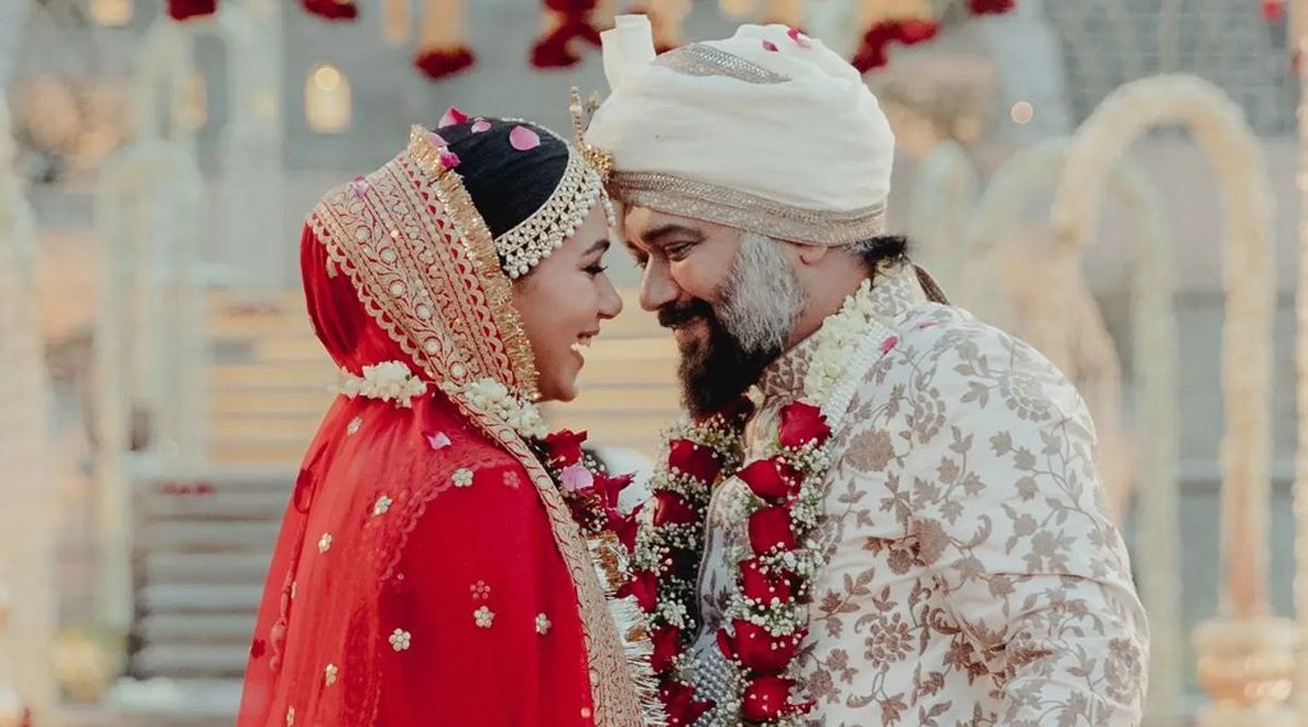 Luv Ranjan and Alisha Vaid finally shared their first official wedding photos