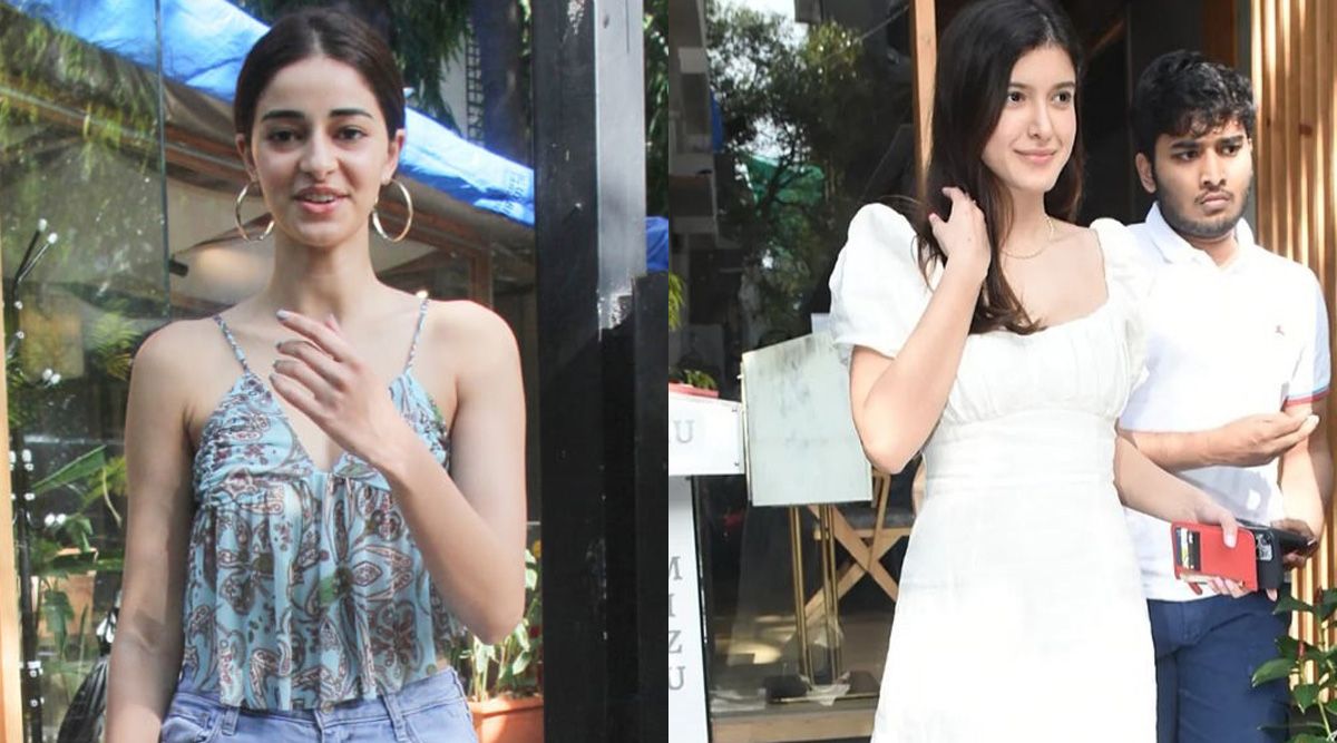 BFFs Ananya Pandey and Shanaya Kapoor look gorgeous while eating out