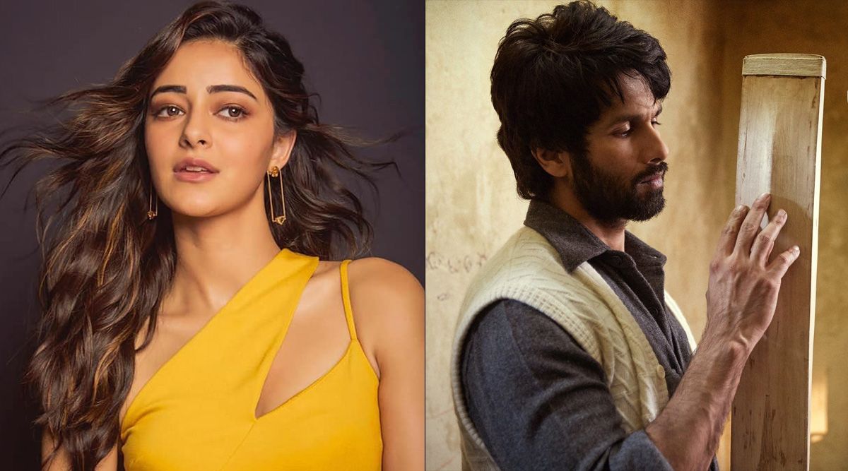 Ananya Panday praises Shahid Kapoor starrer Jersey; says 'You made me cry like a baby'
