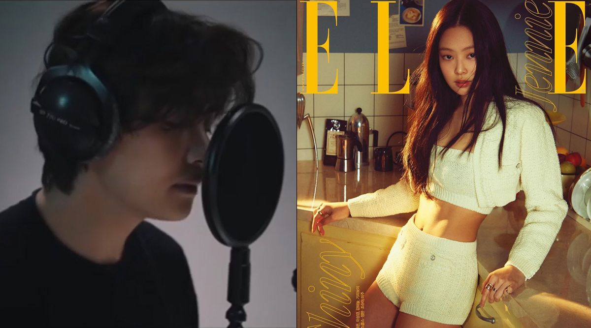 BTS’ V jams with COLDPLAY while BLACKPINK’s Jennie poses on the cover of Elle magazine
