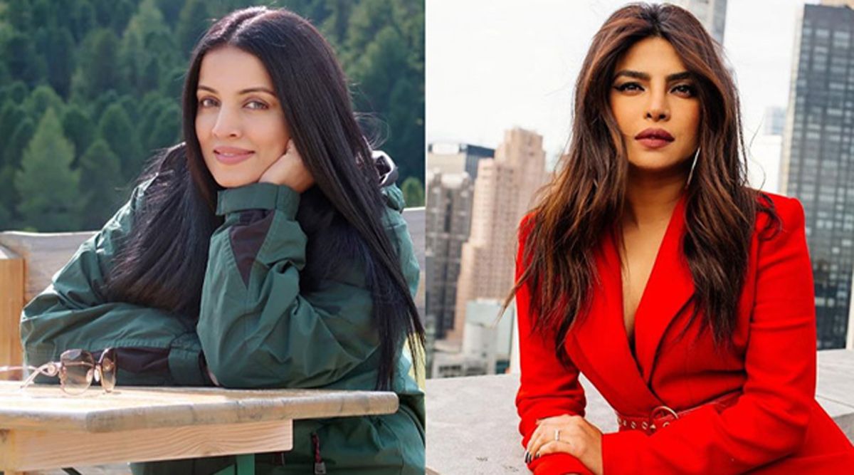 Celina Jaitly shares an old photoshoot picture with Priyanka Chopra says ‘we were forced to pose like dolls’