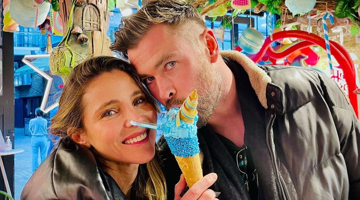 ‘No regrets’ as fitness conscious Chris Hemsworth and Elsa Pataky shares a calorie loaded ice-cream