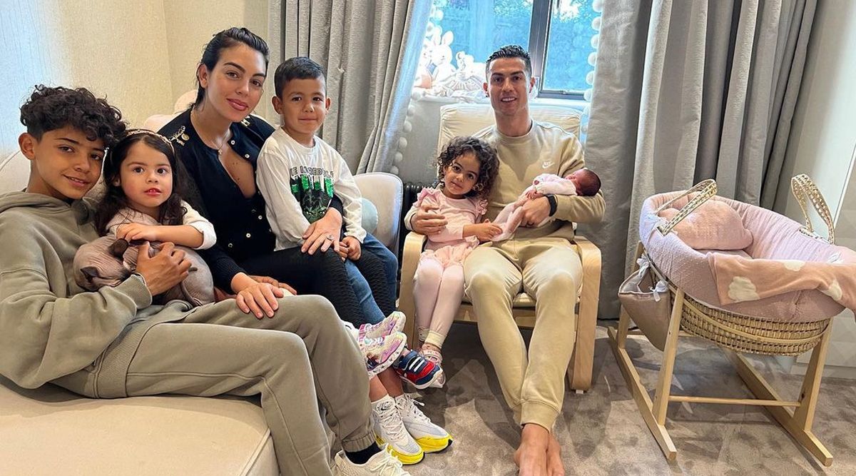 Cristiano Ronaldo welcomes home his new born daughter and fiancé Georgina; See post -