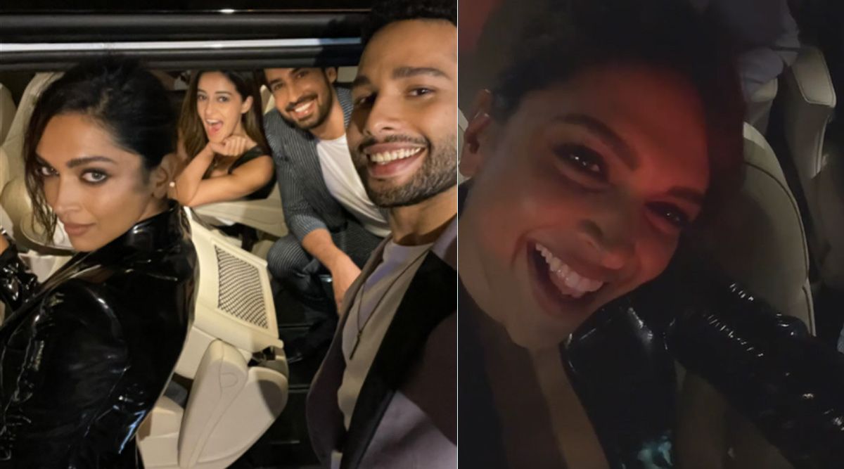 Deepika Padukone, Ananya  Panday, Siddhant Chaturvedi and Dhairya Karwa get groovy while driving, on the film’s new track 